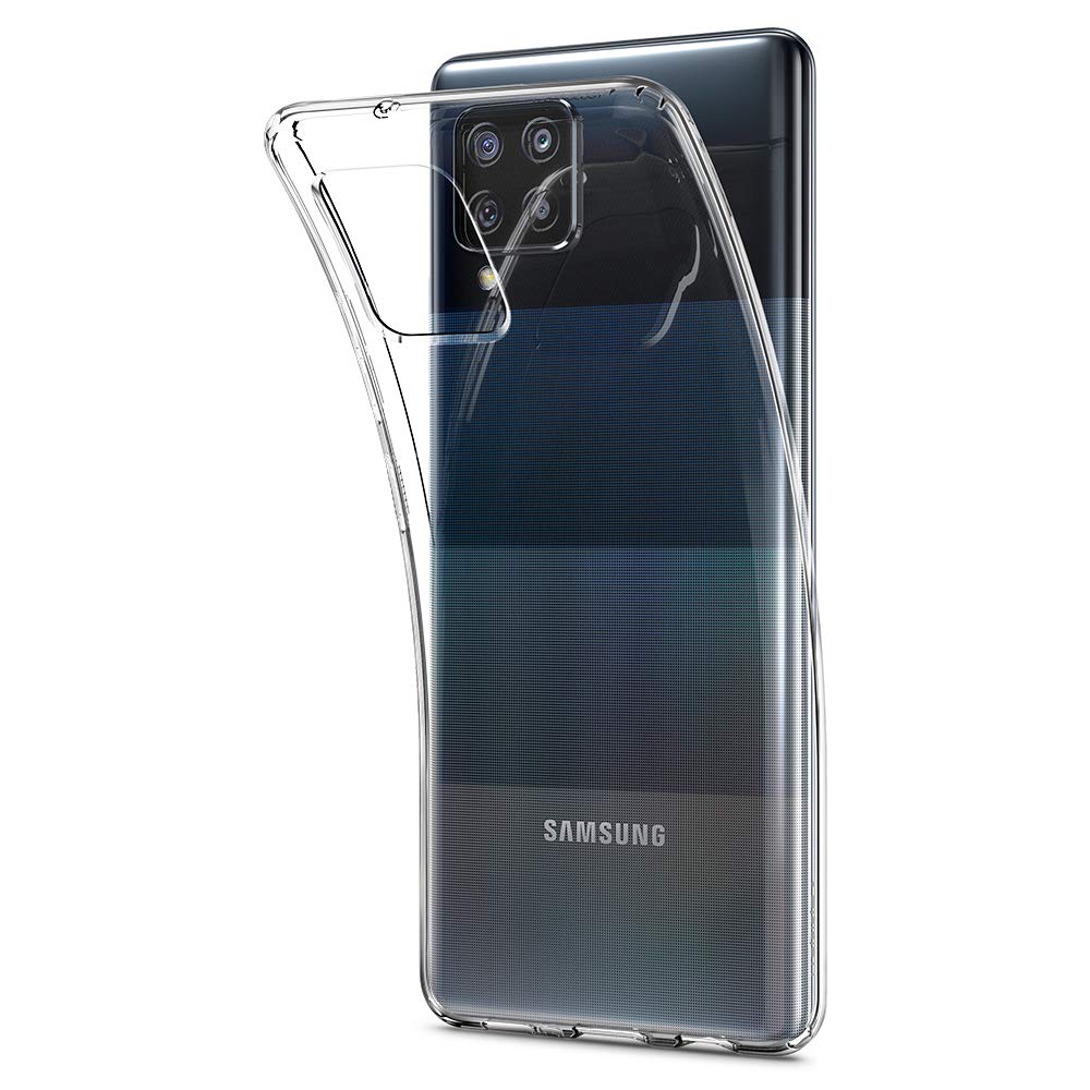 Spigen Liquid Crystal designed for Samsung Galaxy A42 5G case cover - Crystal Clear