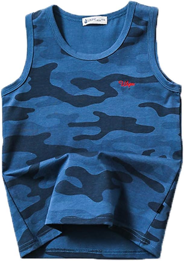 Koupa Boys Camouflage Tank Tops&Shorts Set Kids Clothes Outfits 3-4 Y