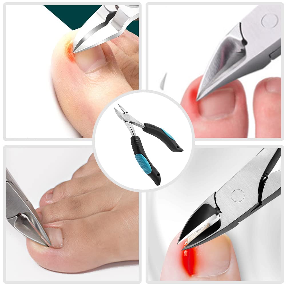 Toenail Clipper Professionally Toe Nail Clipper Stainless Steel Toenails Trimmer for Men Women and Seniors