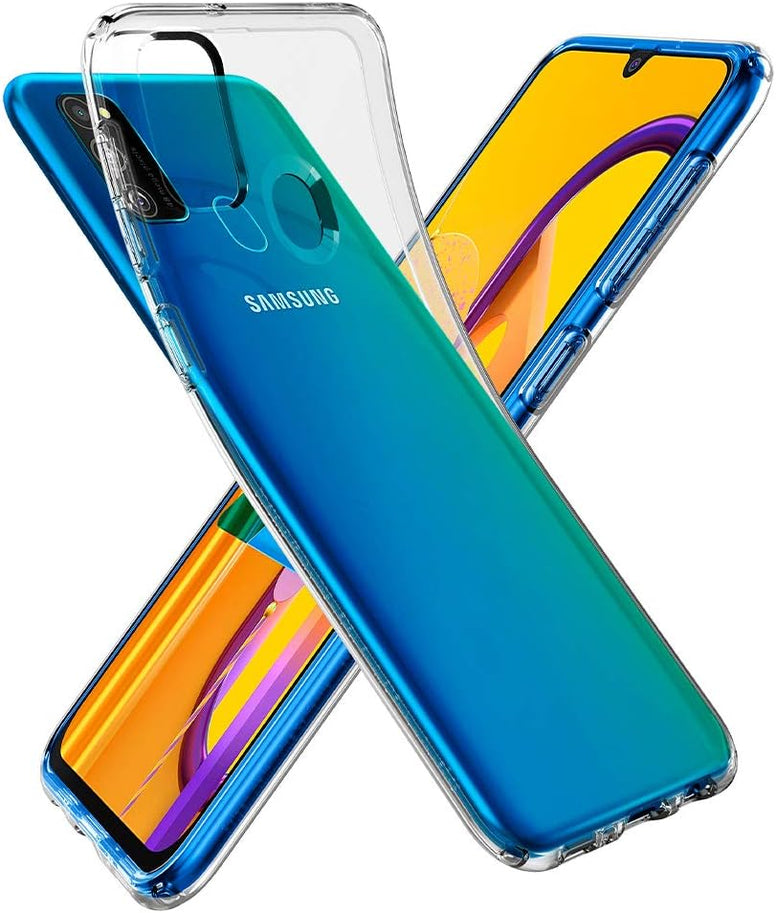 Spigen Liquid Crystal designed for Samsung Galaxy M30s case cover - Crystal Clear