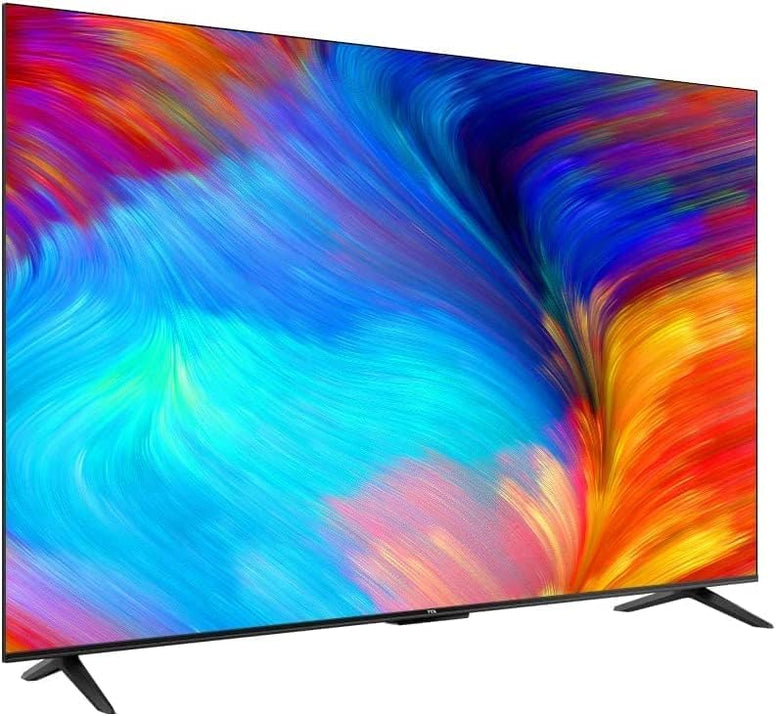 TCL 55 Inch 4K UHD Smart TV, Google TV with Built-in Chromecast & Google Assistance, Hands-free Voice Control, Dolby Audio, HDR10 & Micro Dimming technology, Edgeless Design, 55P635(2023 Model)