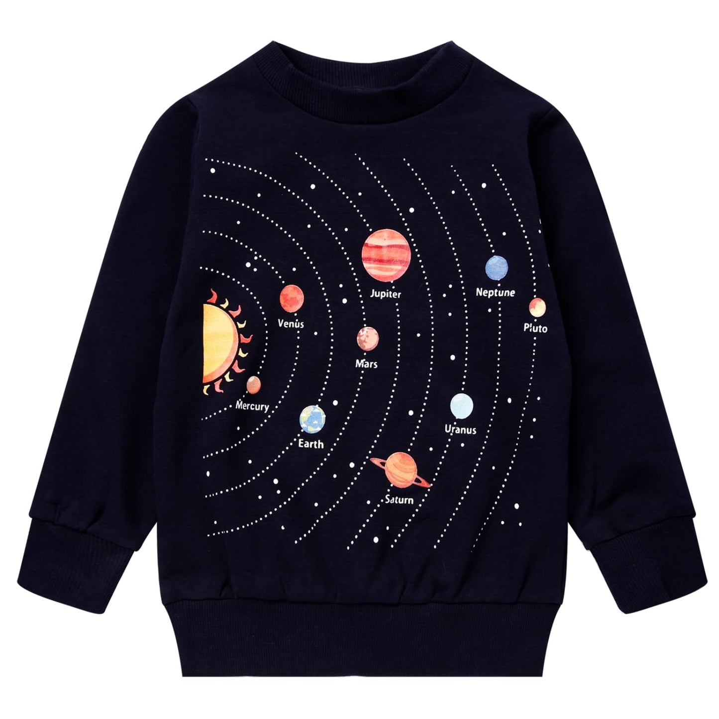 NUBEEHOHO Toddler Boys Sweatshirts Crewneck Long Sleeve Truck Shirt Dinosaur Cotton Pullover Tops Tees For Kids 2-7T