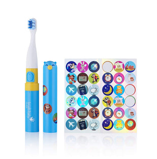 Brush Baby Go-Kidz Electric Toothbrush Boxed - Blue, Piece Of 1