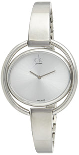 Calvin Klein Womens Quartz Watch, Analog Display And Stainless Steel Strap K4F2N116-