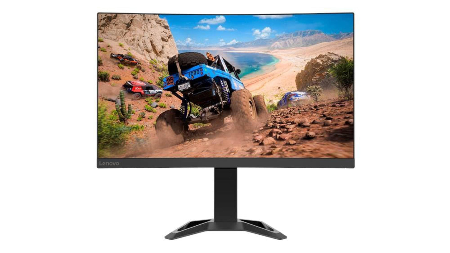 Lenovo G27c-30 27 Inch FullHD Curved Gaming Monitor VA,165Hz,1ms,HDMI 2.0, DP 1.4,FreeSync Premium,Speakers,Tilt/Lift