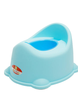 Baby Plus BP9426 Portable Baby Potty Chair with Removable Lid, Blue