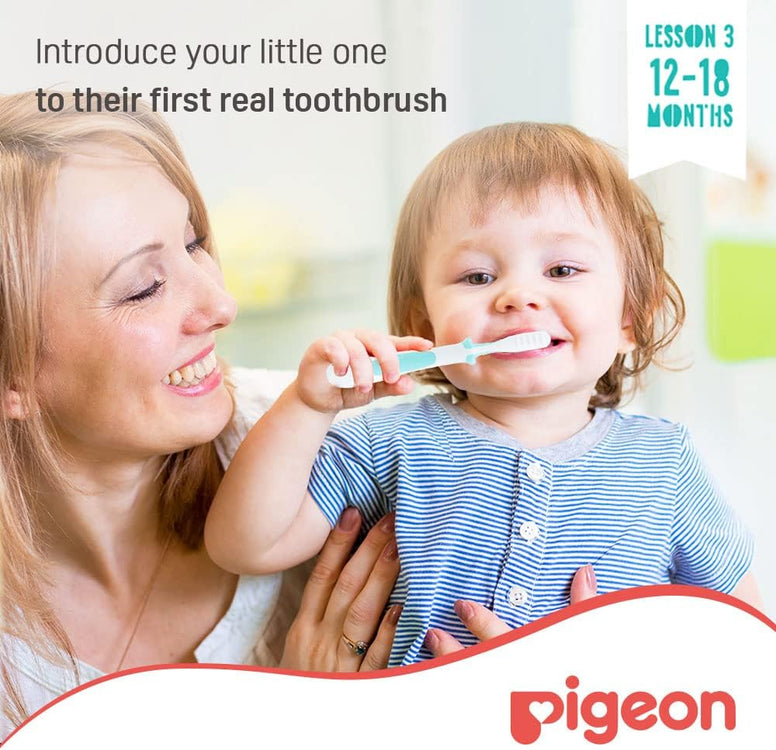 Pigeon 10112 Baby Training Toothbrush Lesson 3