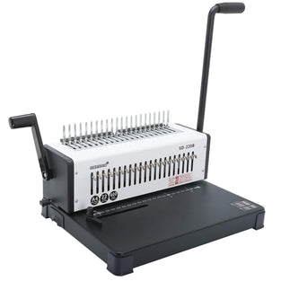 RAYSON SD-220B Binder Machine, 21 Holes Comb Binding Machine for Making Books, Max. Punching 20 Sheets & Binding 400 Sheets