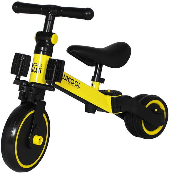 SKY-TOUCH 3 In 1 Kids Tricycles For 1.5-4 Years Old Kids Trike 3 Wheel Bike Boys Girls 3 Wheels Toddler Tricycles(Yellow)