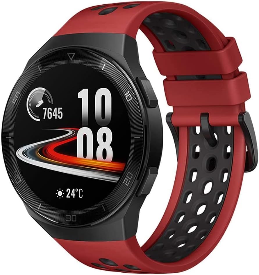 HUAWEI WATCH GT 2e Smartwatch, 1.39 Inch AMOLED HD Touchscreen, 2-Week Battery Life, GPS and GLONASS, Auto-detects 6 Sport Modes, 15 Sport Activities Tracking, SpO2, Heartrate Monitoring, Lava Red