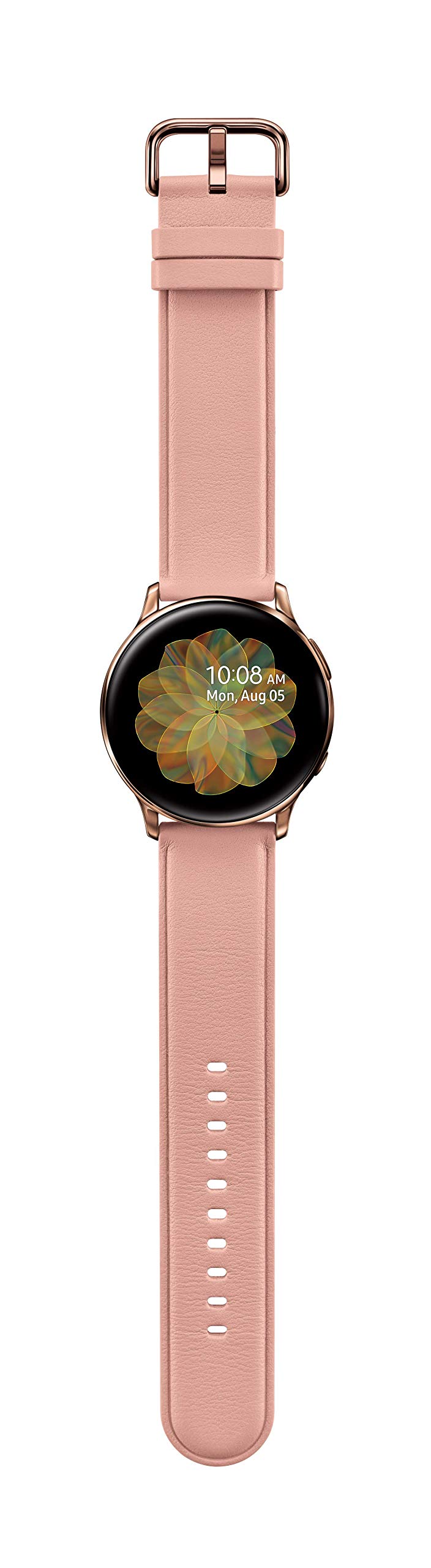 SAMSUNG Electronics Galaxy Watch Active 2 40Mm, Gps, Bluetooth, Unlocked Lte Smart Watch With Advanced Health Monitoring, Fitness Tracking, And Long Lasting Battery, Pink Gold Us Version