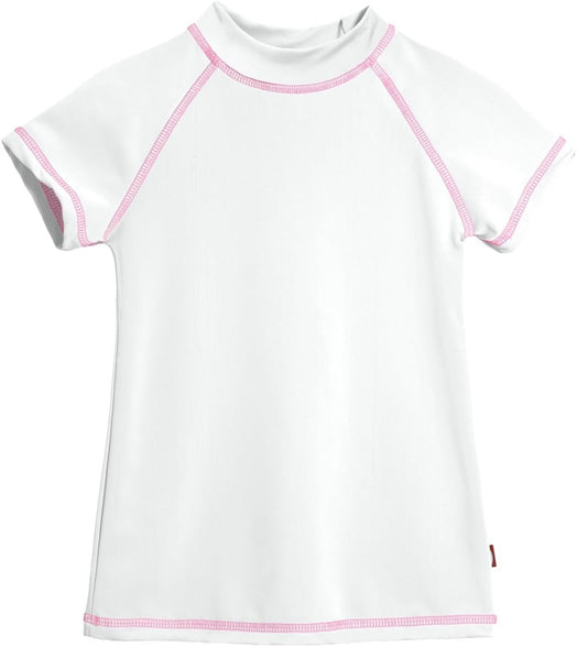 City Threads Girls' SPF50 Rash Guard Sun Swimming Tee Pool & Beach