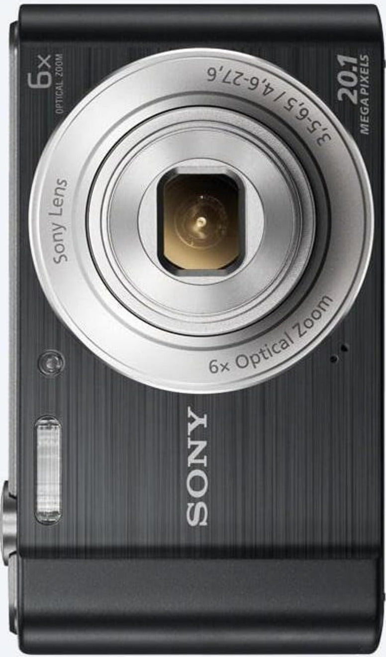Sony DSC-W810 Digitalkamera (20,1 Megapixel, 6x optischer Zoom (12x digital), 6,8 cm (2,7 Zoll) LC-Display, 26mm Weitwinkelobjektiv, SteadyShot) schwarz