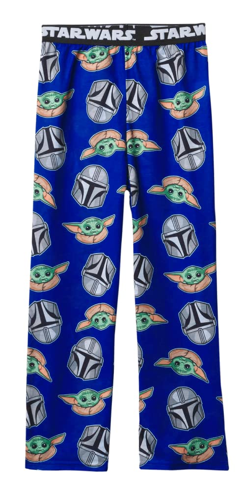 Star Wars boys Star Wars Boy's Mandalorian Lounge Pant Pajama Bottom 10-12 Years