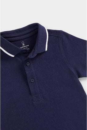 Mothercare Boys EB331 Nav Years Polo Shirt