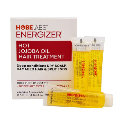 Hobe Labs Energizer Hot Jojoba Oil Hair Treatment - 0.5 fl oz