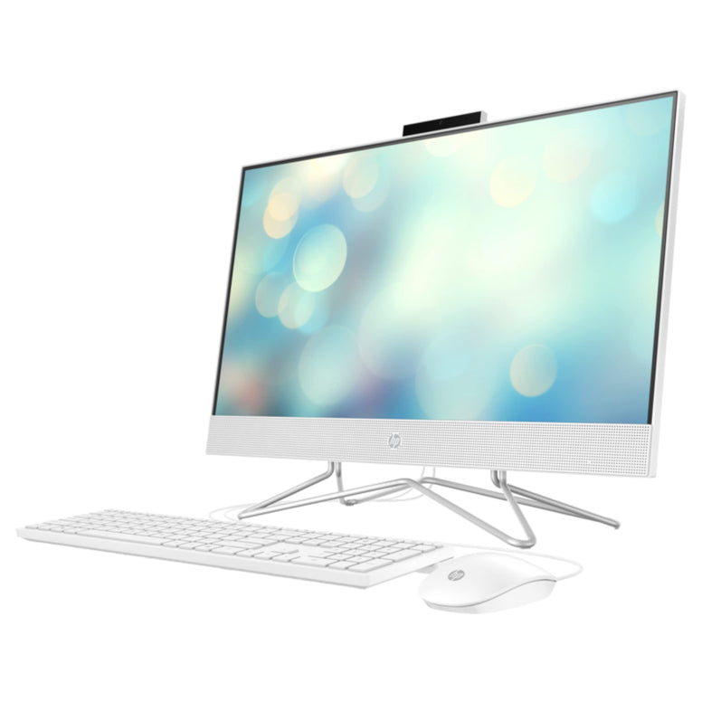 2023 Newest HP All-in-One 24-inch Desktop,12th Generation Intel Core i7-1255U processor|8GB DDR4 RAM|512GB NVMe SSD |Intel Iris Xe Graphics|23.8" FHD Display|Windows 11 Free BT Headset(Starry white)