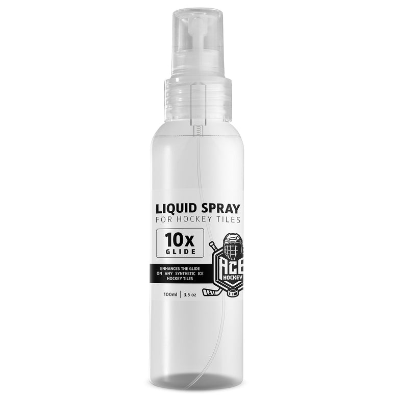 ACE HOCKEY Liquid Spray for Hockey Tiles - Shooting Pads - Synthetic Ice - 10X Effortless Glide (Pack of 1)