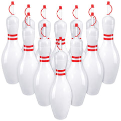 Bowling Pin Water Bottles with Straws and Lids 25 oz Plastic Reusable Bowling Pin Cups Bowling Party Favors for Kids Birthday Sports Competition Bowling Fans Players Party Drinking Decoration (24)