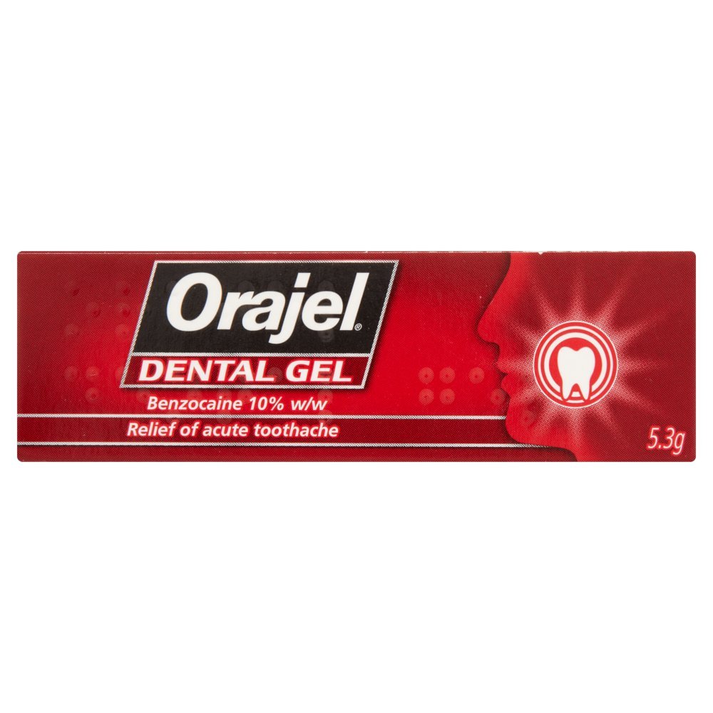 Orajel Dental Gel, 5.3 g (Pack of 1)