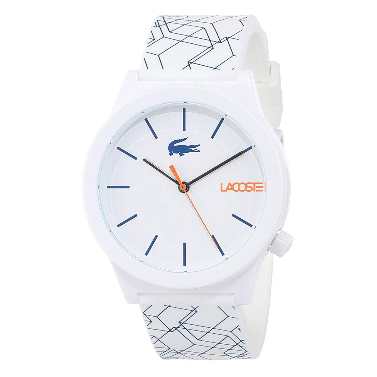 Lacoste Mens Analogue Quartz Watch Motion with Rubber Strap