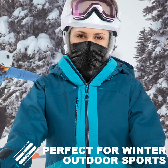 AXBXCX Cold Weather Ski Mask - Neck Gaiter Warmer for Winter Outdoor Sport