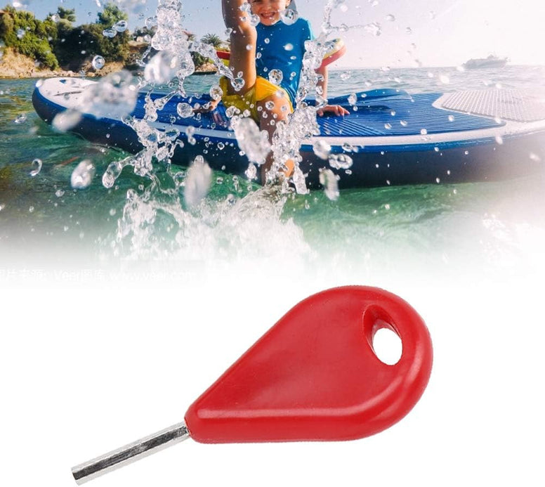 Metal 28g Lightweight Surf Fin Key, Surfboard Accessories, Surfing Equipment, With Handle Surfboard Fin Hex Key, for FCS Fins Outdoor Fun Surfing Surfboard(red)