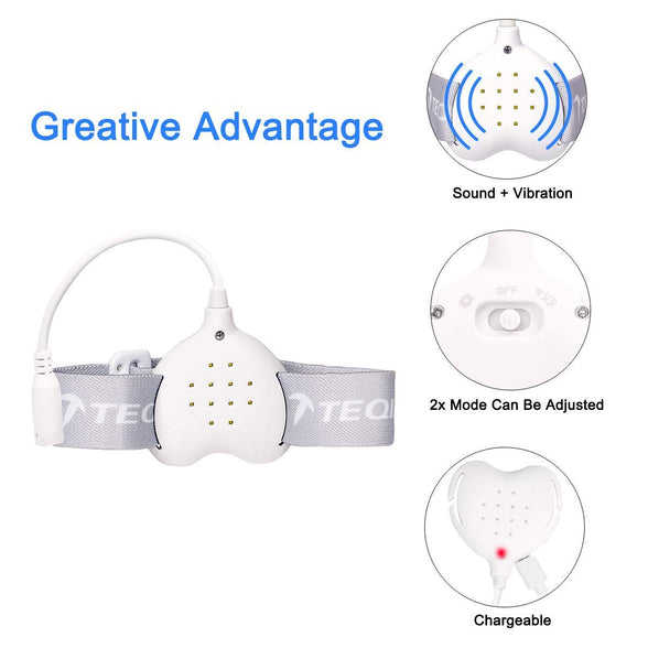 Bedwetting Alarm for Boys Girls Kids, Loud Sound and Strong Vibration, USB Rechargeable Potty Alarm, Bed-wetting Sensor for Kids Adults