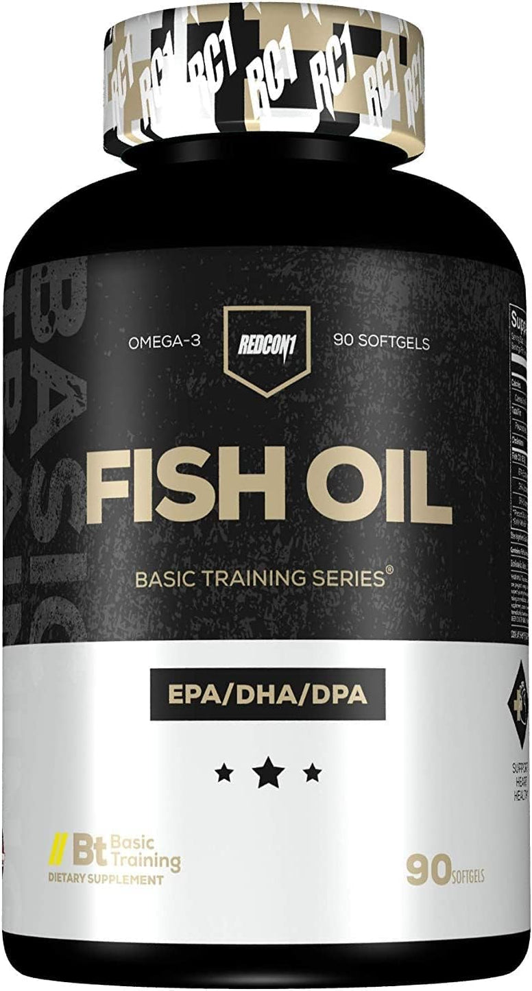 Redcon1 Basic Training Fish Oil 1500mg 90 Softgels