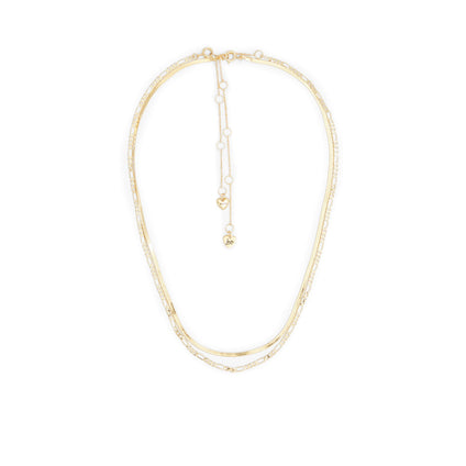 Aldo Women's Lenany Chain Necklace, Gold Standard