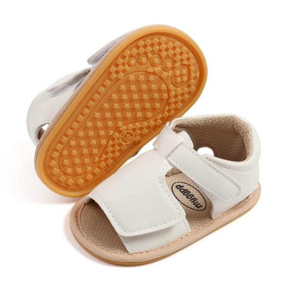 GDSDYM Infant Baby Girl Boy Sandals Comfort Premium Summer Outdoor Casual Beach Shoes Anti Slip Rubber Sole Newborn Toddler Prewalker First Walking Shoes, for 6 Months baby