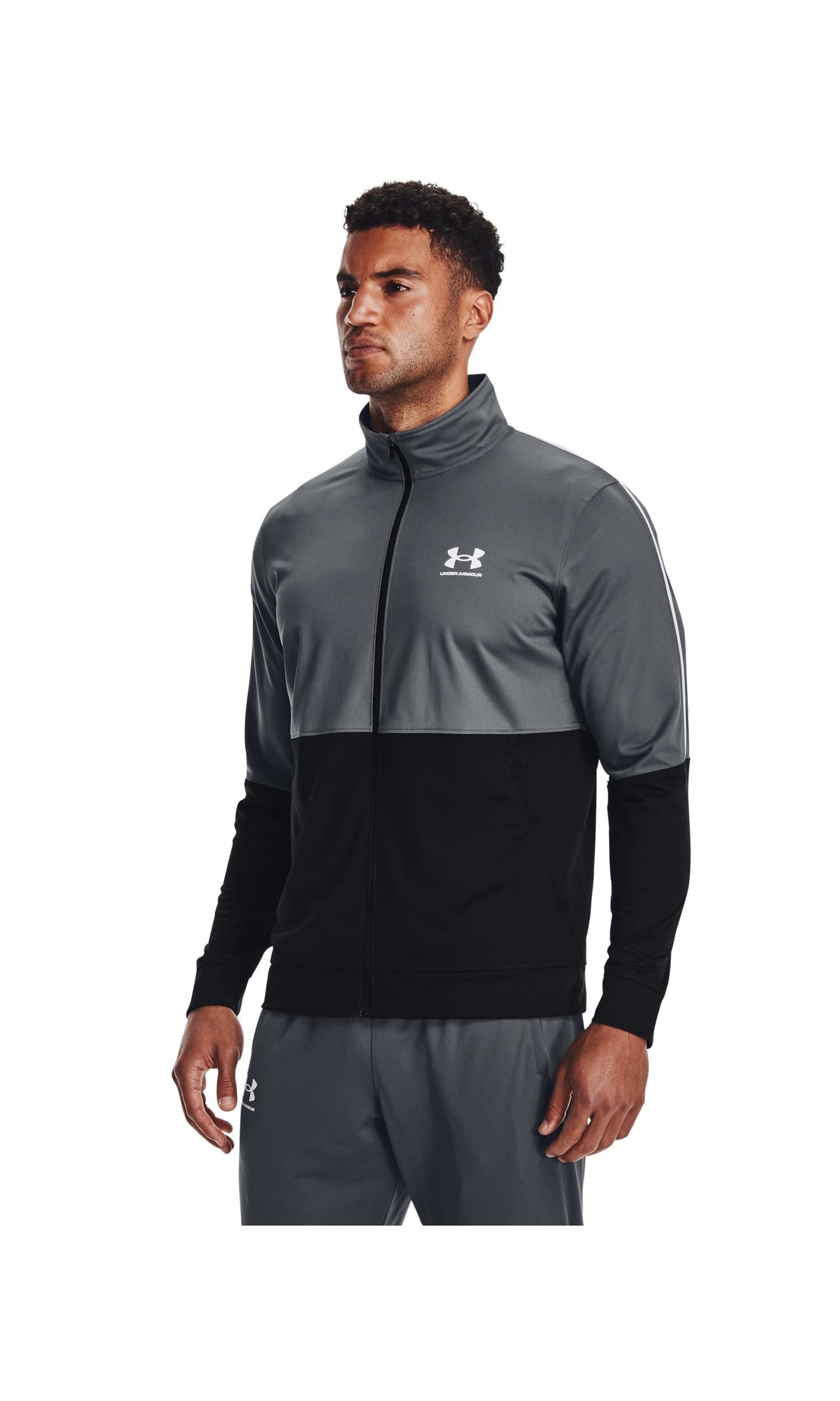 Under Armour Men's UA PIQUE TRACK Shirt (Medium)