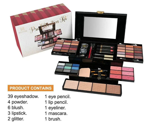 Miss Young Professional Makeup Kit Sets - Wide Range Of Combinations To Chose From! (Set of 69 Pcs)