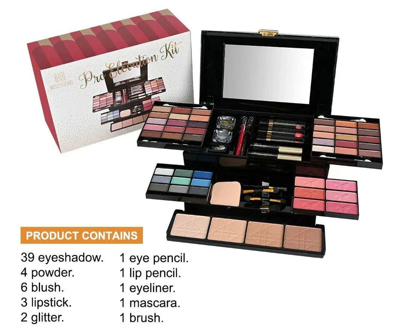 Miss Young Professional Makeup Kit Sets - Wide Range Of Combinations To Chose From! (Set of 69 Pcs)