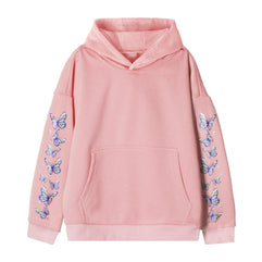 Sosomi Hoodies for Girls Tops Long-Sleeve Sweatshirts  Kids Clothes Teen Girl Trendy Hoodie Cute Pullover,4-5 Years
