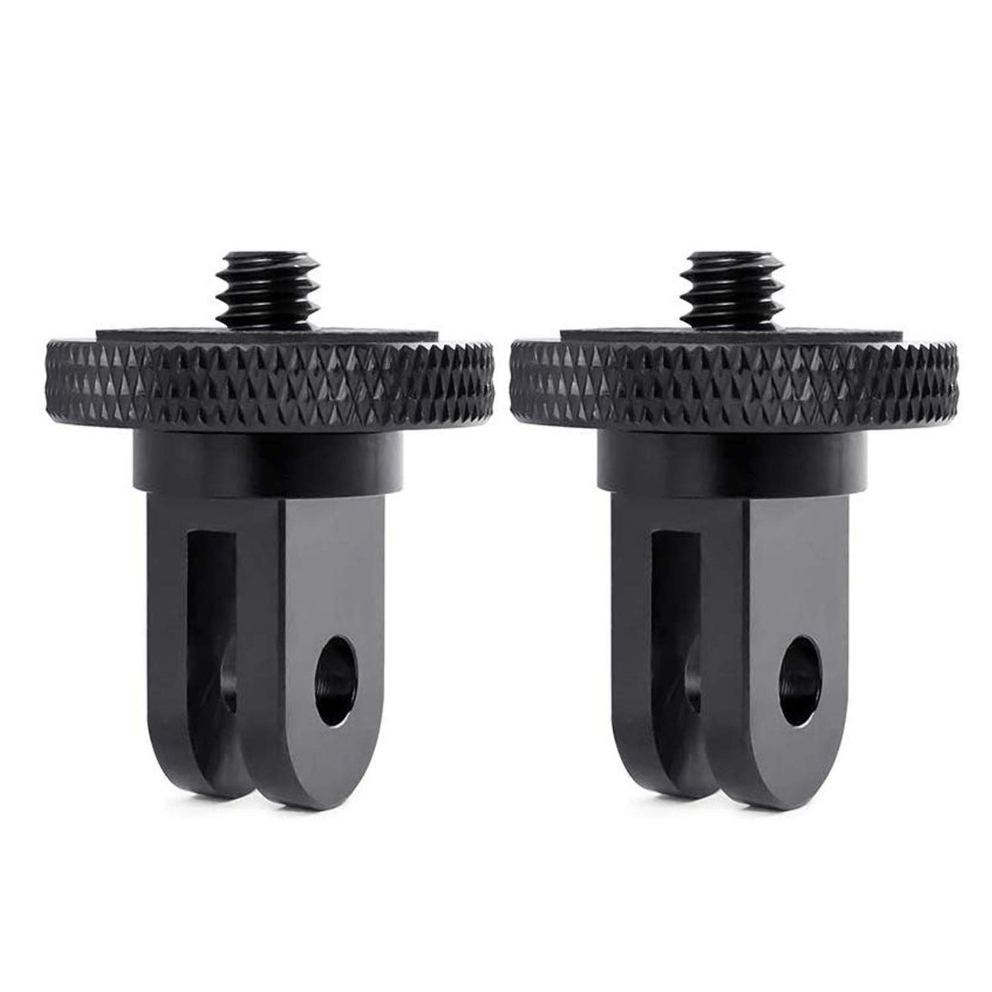 Camera Tripod Mount for Gopro Adapter, 2Pcs 1/4-20 Screw Conversion Adapter for GoPro Hero10, Insta360 ONE X3, X2, Go 2, Xiaomi Yi and Other Action Cameras