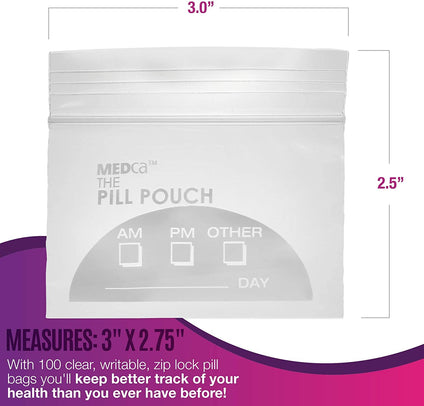 Pill Pouch Bags - (Pack of 150) 3