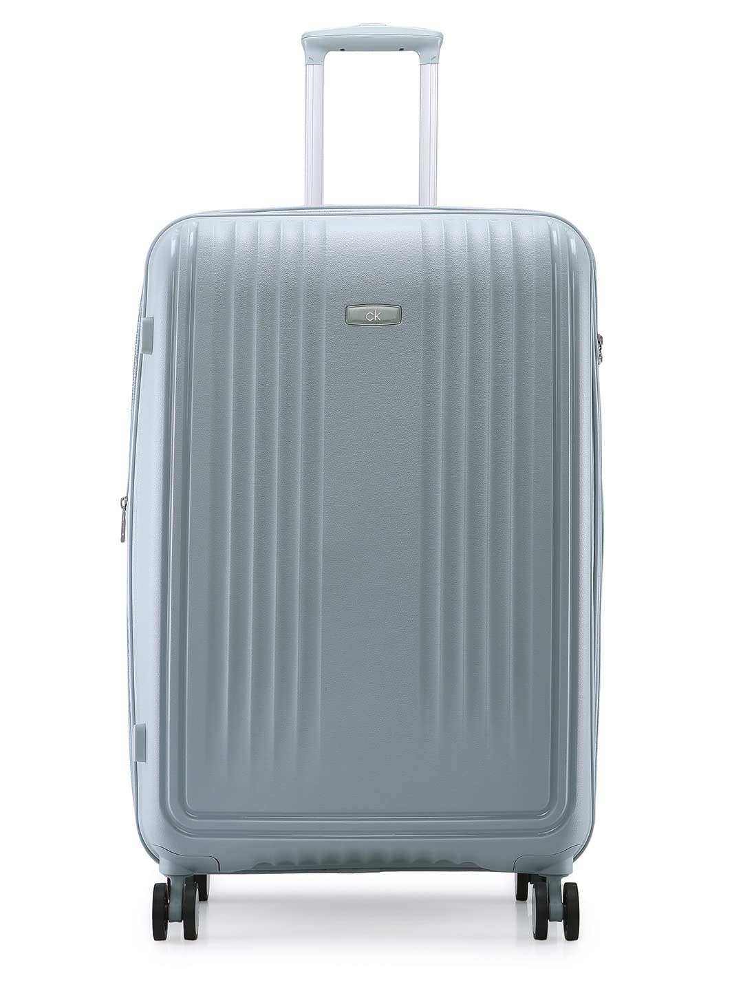 Calvin Klein Sustain 1Pcs Luggage Lightweight Spinner Wheel Suitcase with TSA Lock (PALE BLUE, 28-Inch)