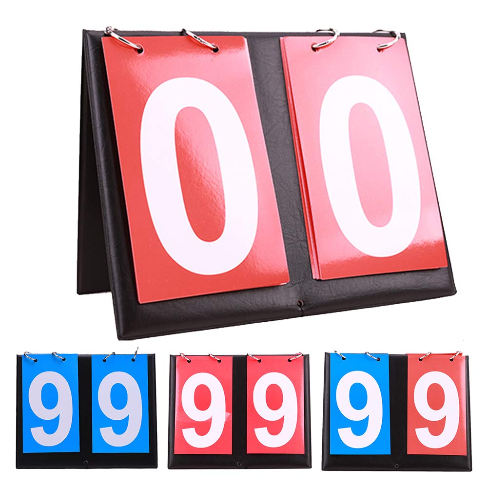 Scoreboard, Football Game, 2 Digit Scoreboard, Flip Number Scoreboard Sports Scoreboard Score Counter For Table Tennis Basketball