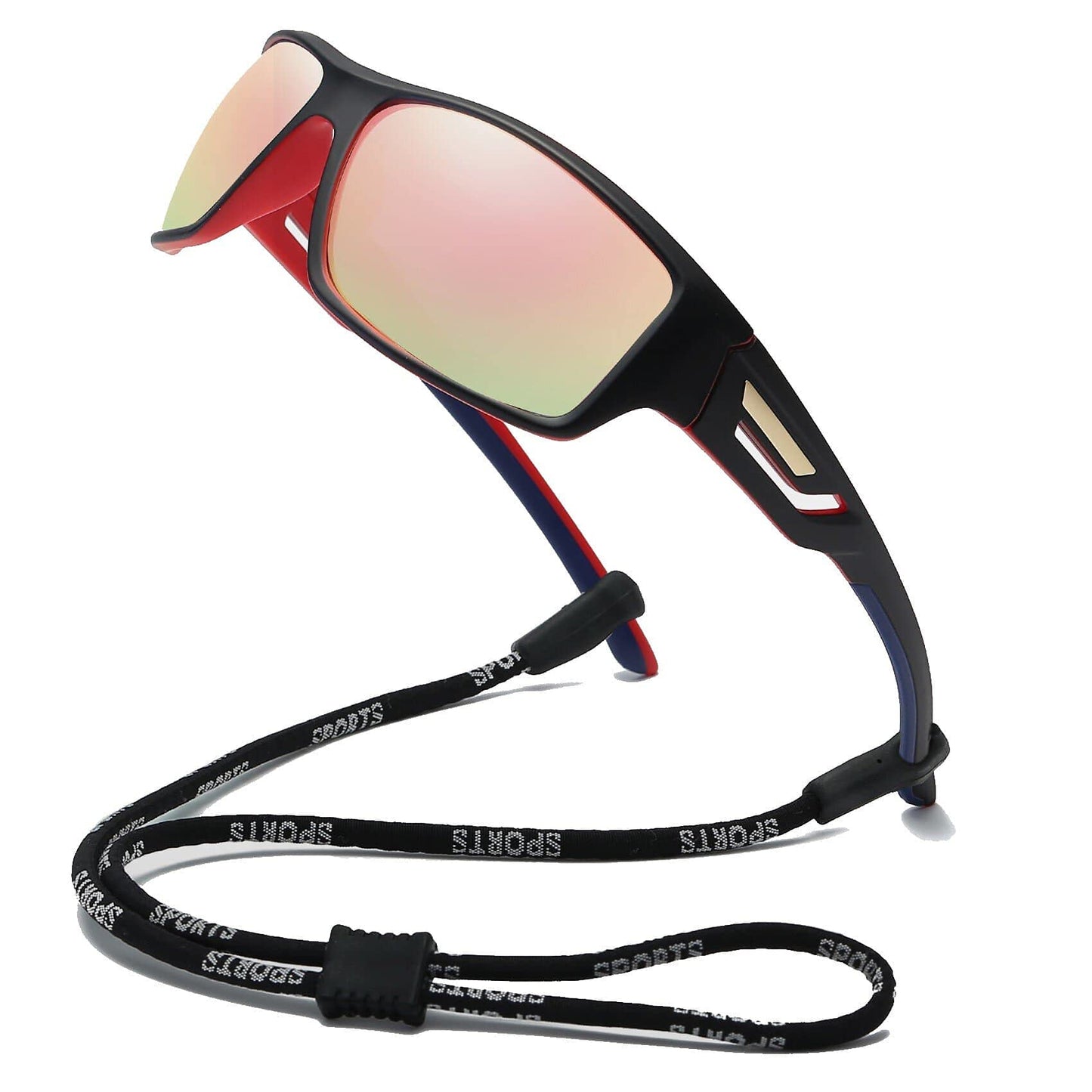 Polarized Sports Sunglasses TR90 Unbreakable Frame for Men Women Running Cycling Fishing Golf Baseball