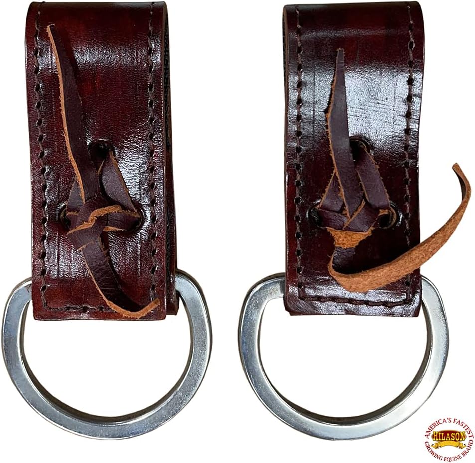 HILASON in-Skirt Saddle D Ring Back Girth Converter Connector Extender Horse Pair