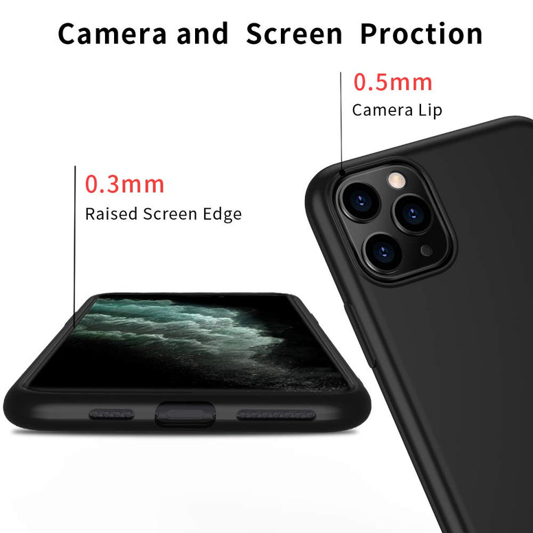 X-level iPhone 11 Pro Case,Slim Fit Soft TPU Matte Surface Ultra Thin Phone Case for Women Lightweight Full Protective Back Cover for Apple iPhone 11 Pro 5.8" (2019 Release)