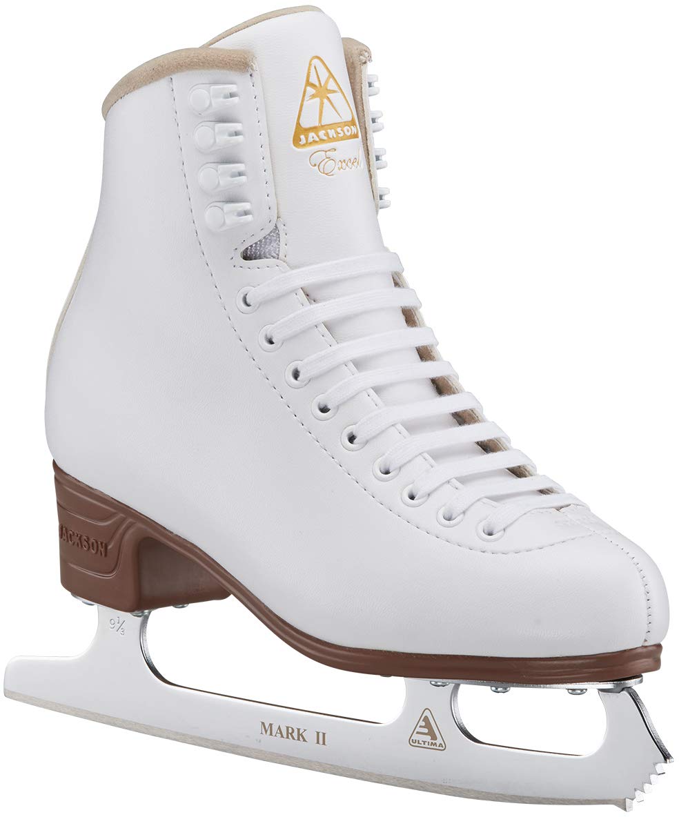 Jackson Ultima Excel Series JS1290 / JS1291 / JS1294 White, Womens and Girls Figure Ice Skates