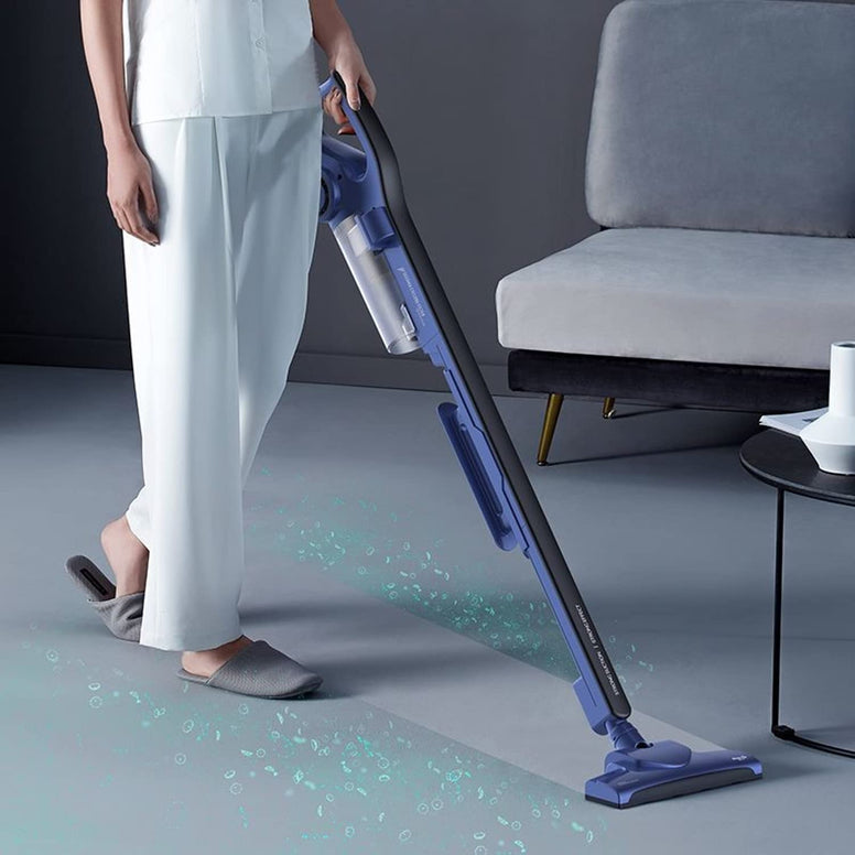 Deerma Dx810 Vacuum Cleaner Handheld Vacuum Cleaner 16000 Pa Strong Suction Power, Blue"Min 1 year manufacturer warranty"