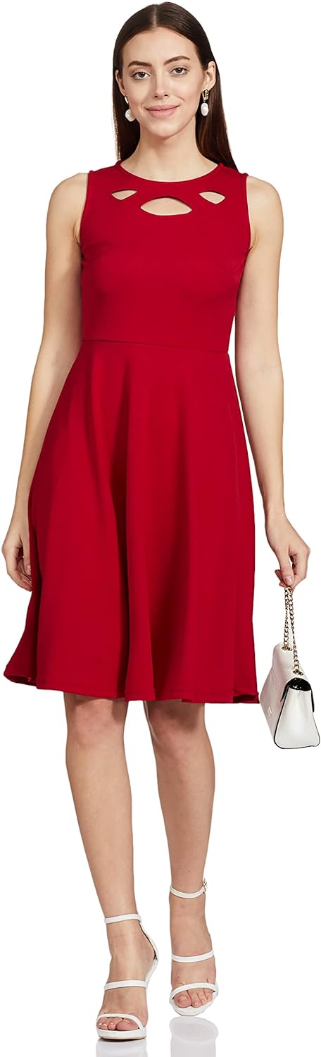 Miss Olive Women's Skater Knee-Length Dress