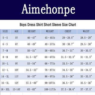 Aimehonpe Boys Short Sleeve Dress Shirts Stretch Wrinkle-Free with Suspenders and Bow Ties Set