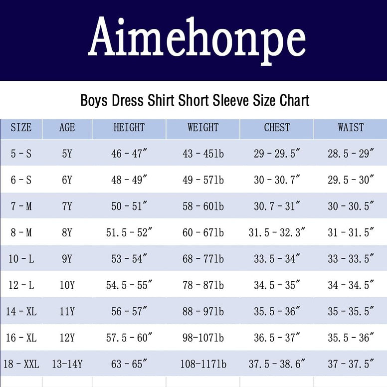 Aimehonpe Boys Short Sleeve Dress Shirts Stretch Wrinkle-Free with Suspenders and Bow Ties Set