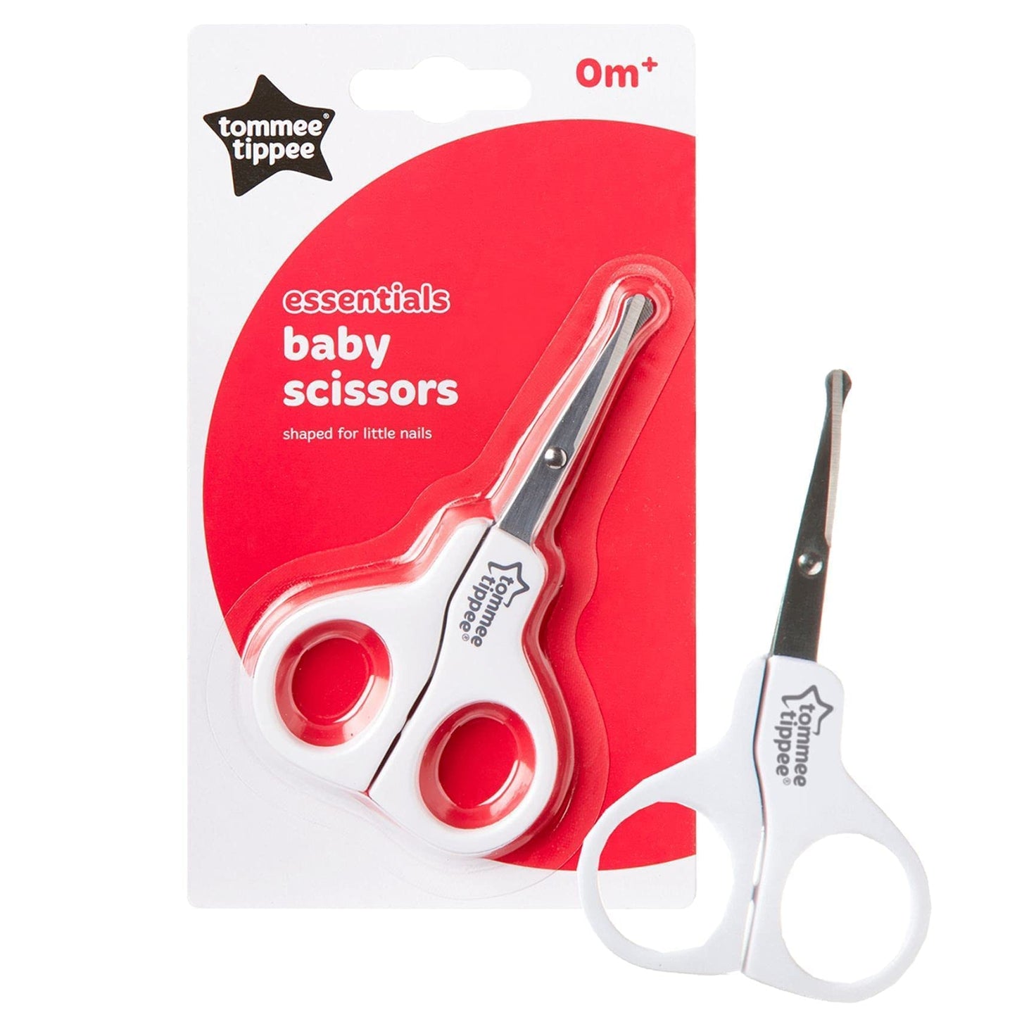 Tommee Tippee Essentials Baby Nail Scissors, Pack Of 1- White