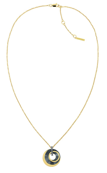 CALVIN KLEIN PLAYFUL CIRCULAR SHIMMER, WOMEN's NECKLACE