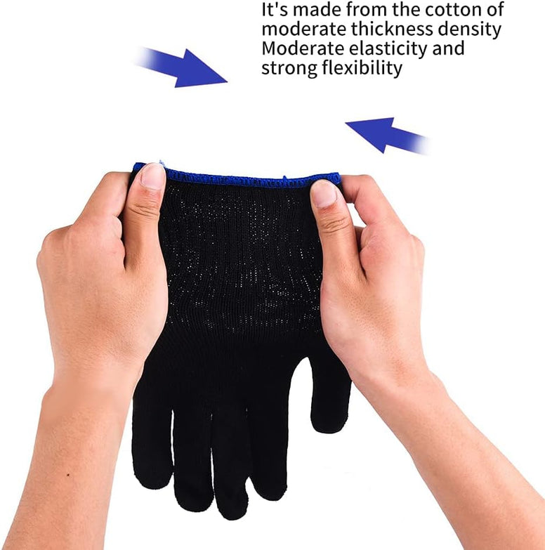 2 Pieces Heat Resistant Styling Gloves Hand Protection Thermal Gloves Hair Accessories